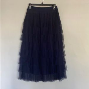 Anthropologie tulle skirt